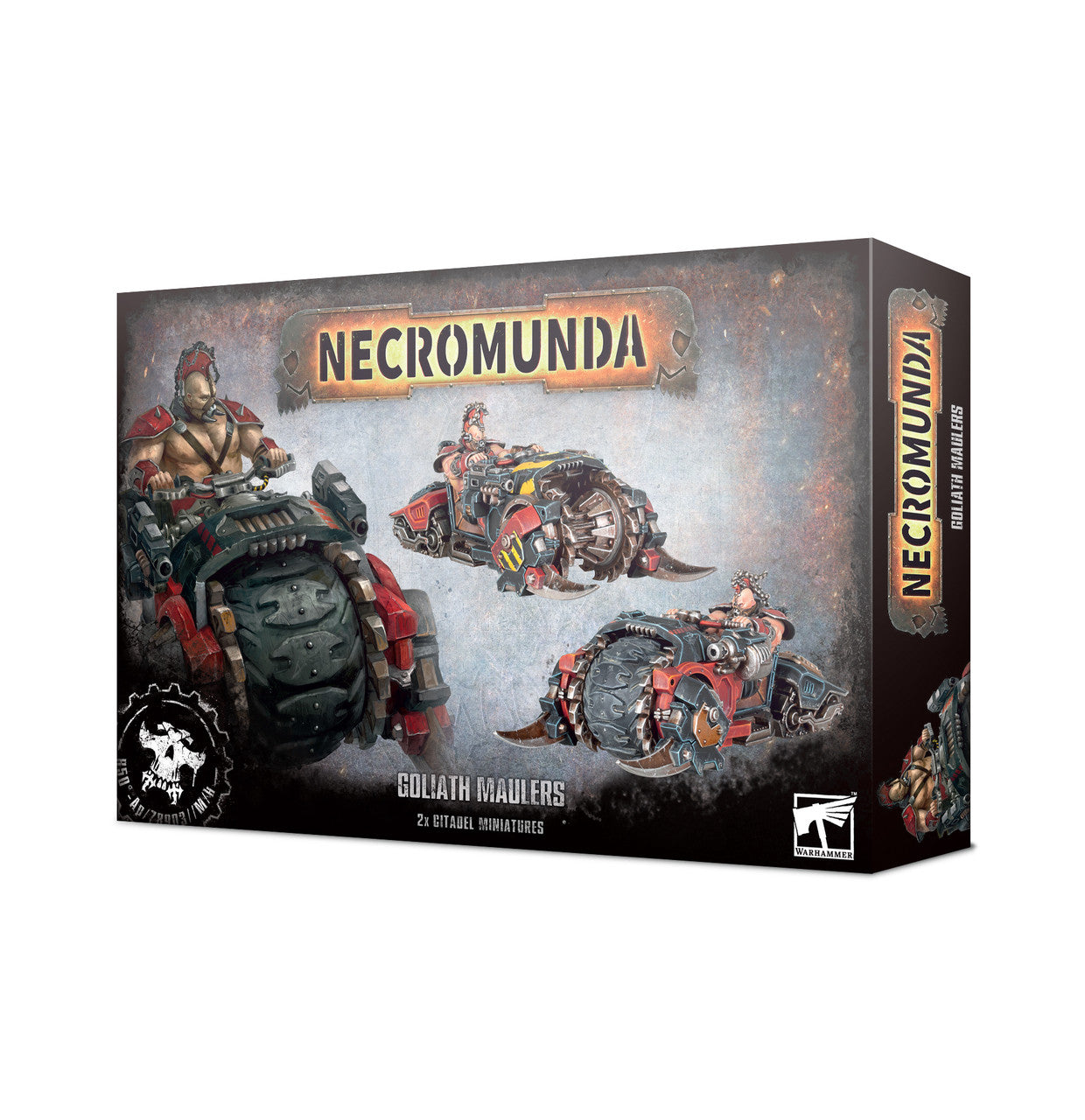 Games Workshop Warhammer 40K Necromunda Goliath Maulers Plastic Box 301-07