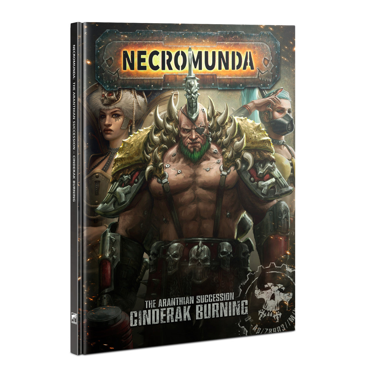 Games Workshop Warhammer 40K Necromunda Aranthian Succession Cinderak Burning Book HB 301-08