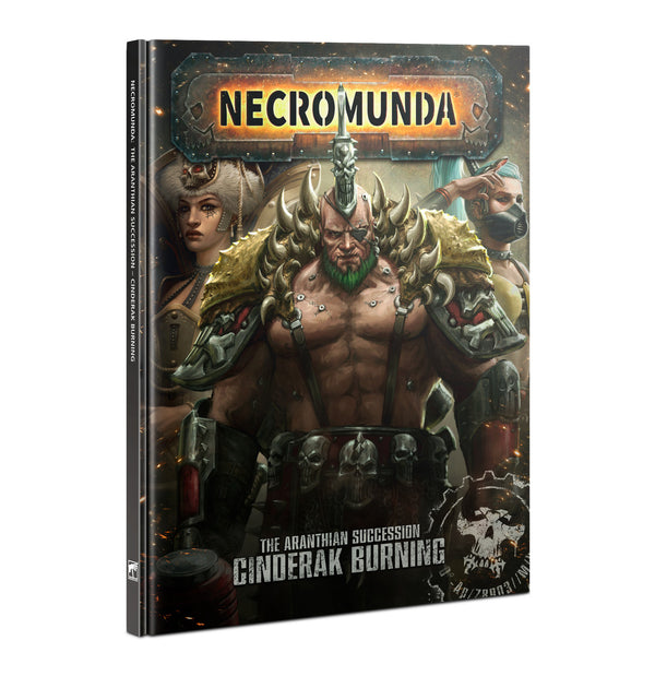 Games Workshop Warhammer 40K Necromunda Aranthian Succession Cinderak Burning Book HB 301-08