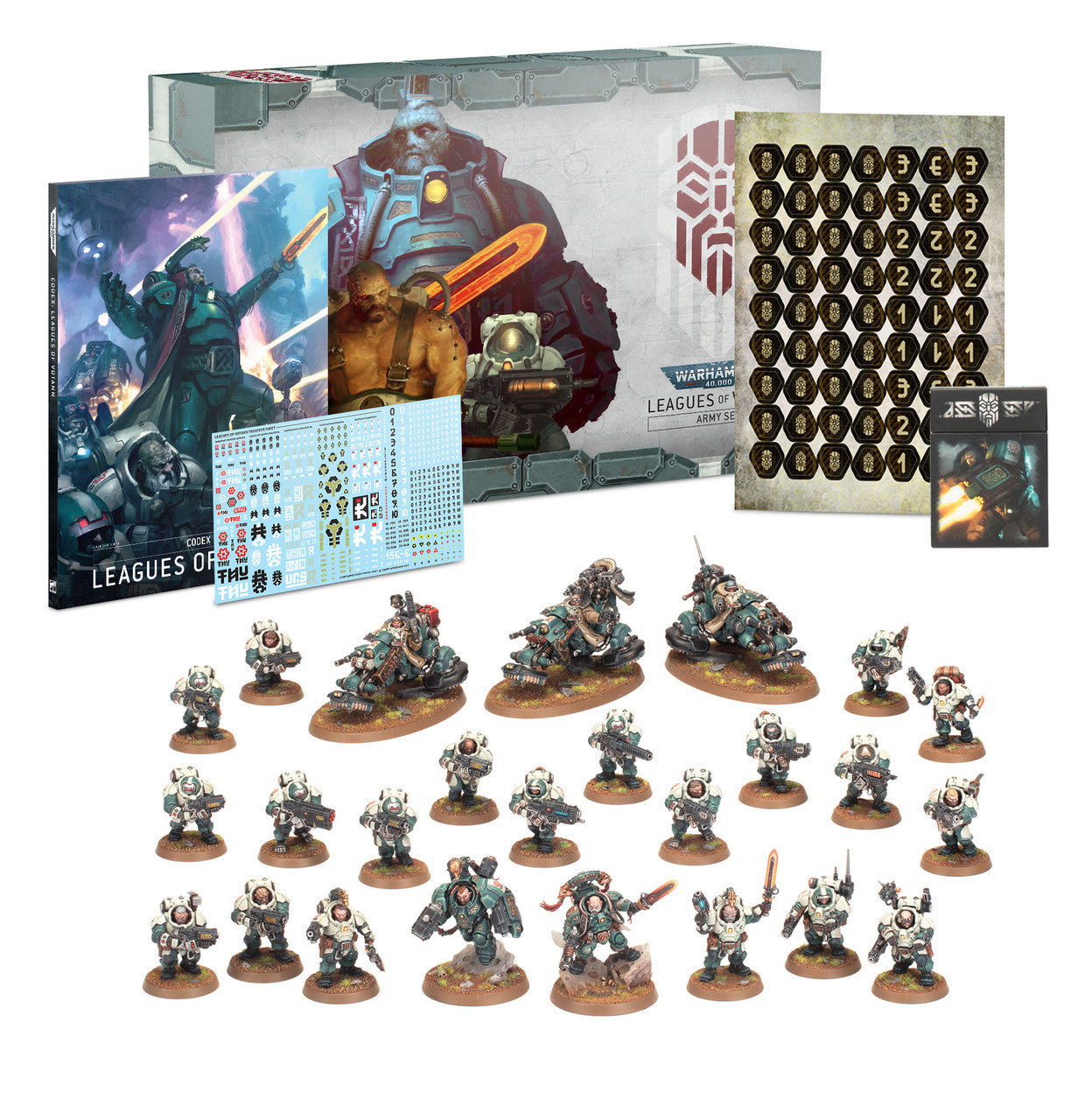 Games Workshop Warhammer 40K Leagues of Votann Army Set English Core Game 69-13