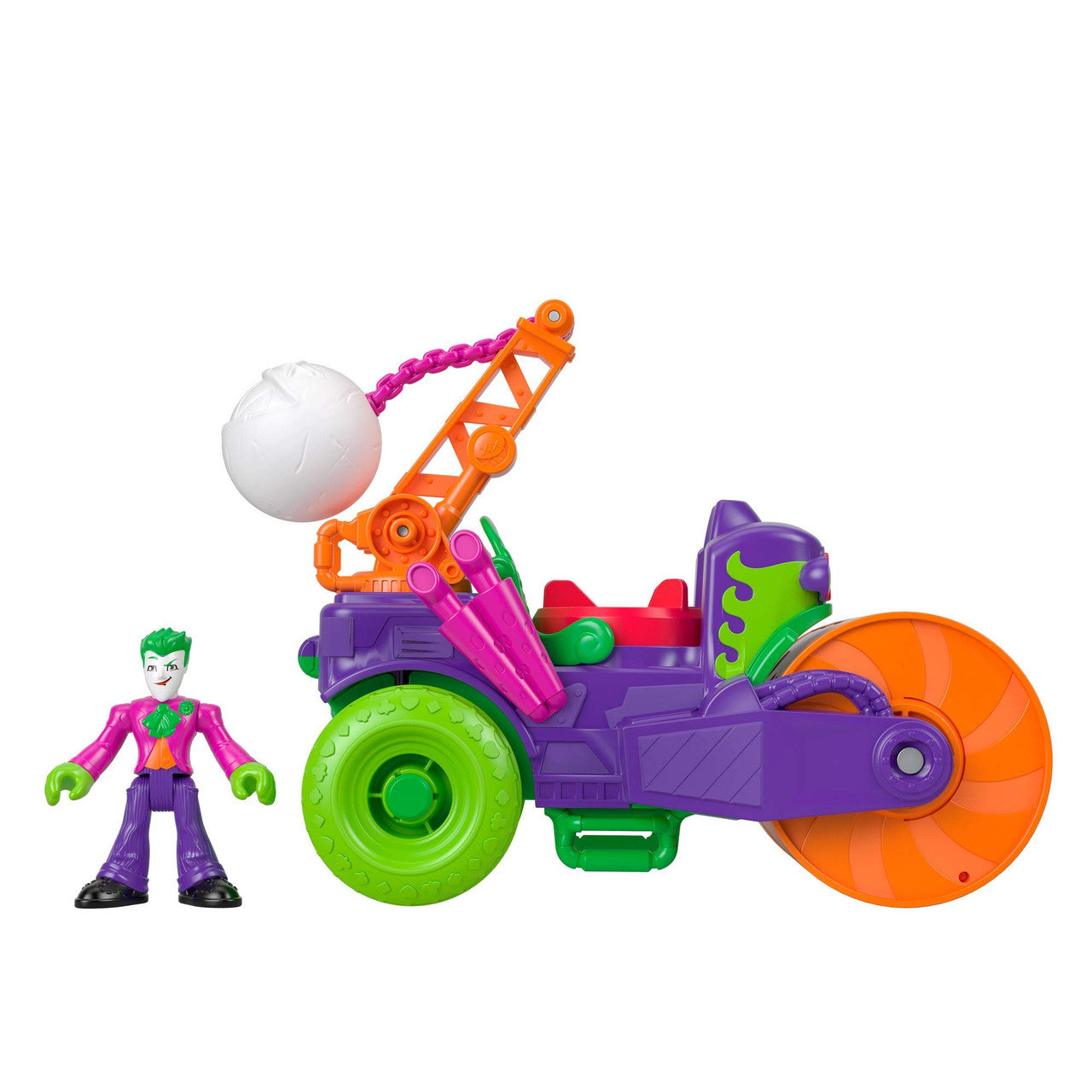DC Super Friends Imaginext The Joker Steamroller Playset