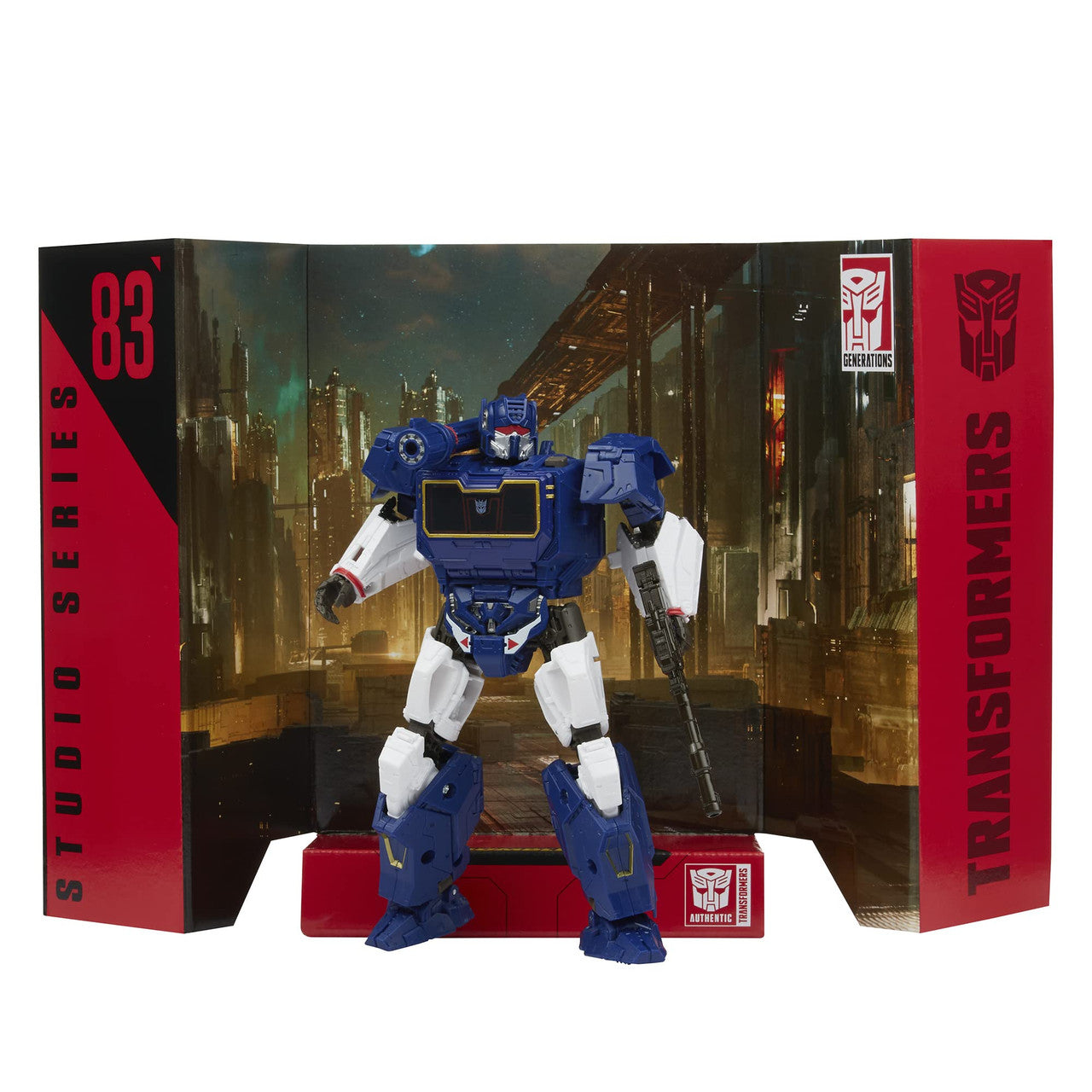 Transformers Toys Studio Series 83 Voyager Class Bumblebee Soundwave Action Figure - Ages 8 and Up, 6.5-inch