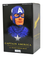 DIAMOND SELECT TOYS Legends in 3-Dimensions: Marvel Comics Captain America 1: 2 Scale Bust, Multicolor