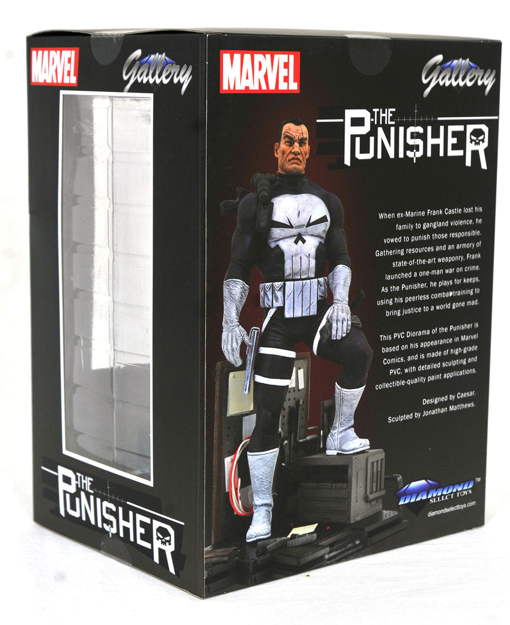 MARVEL GALLERY PUNISHER COMIC PVC FIG