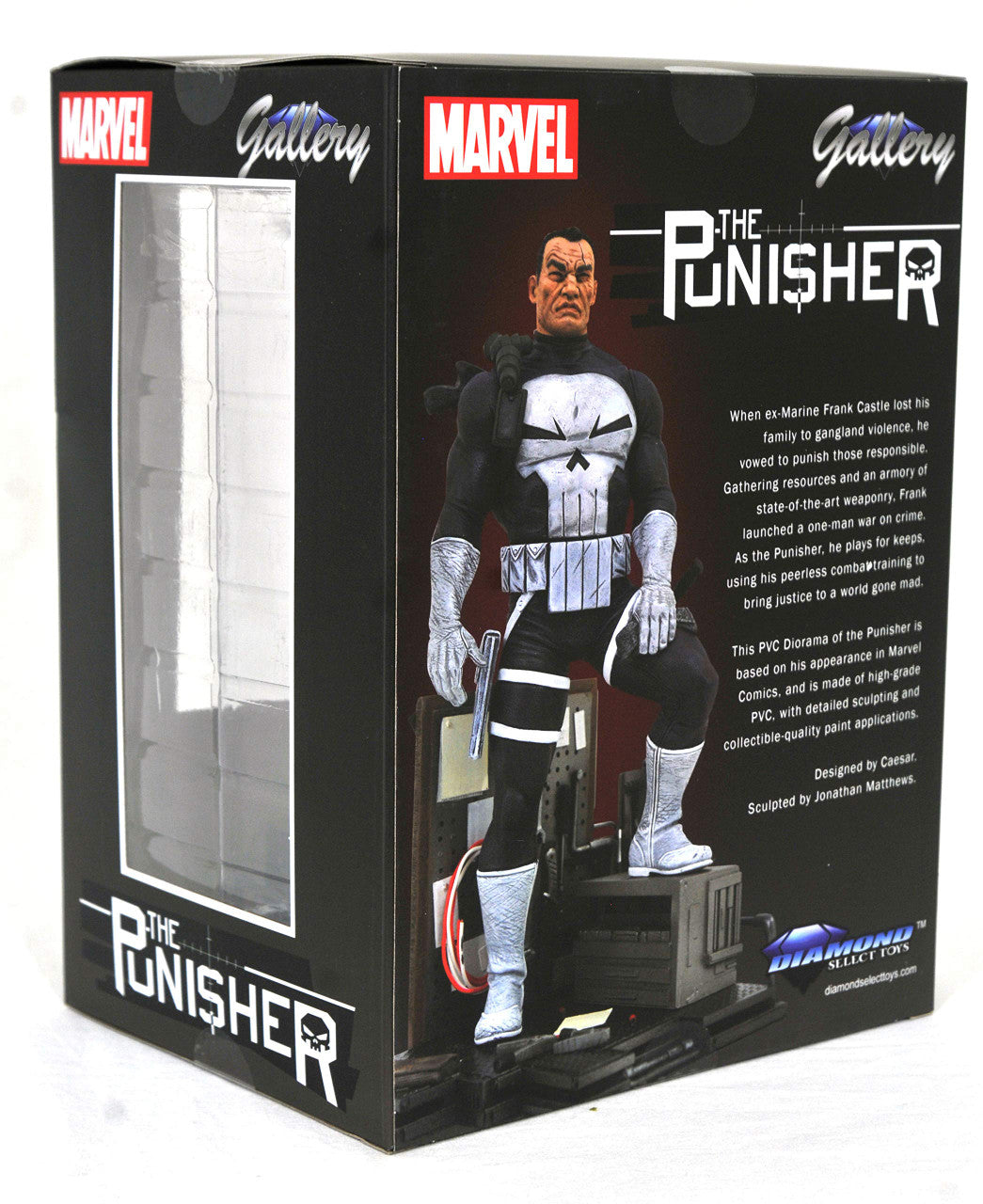 MARVEL GALLERY PUNISHER COMIC PVC FIG