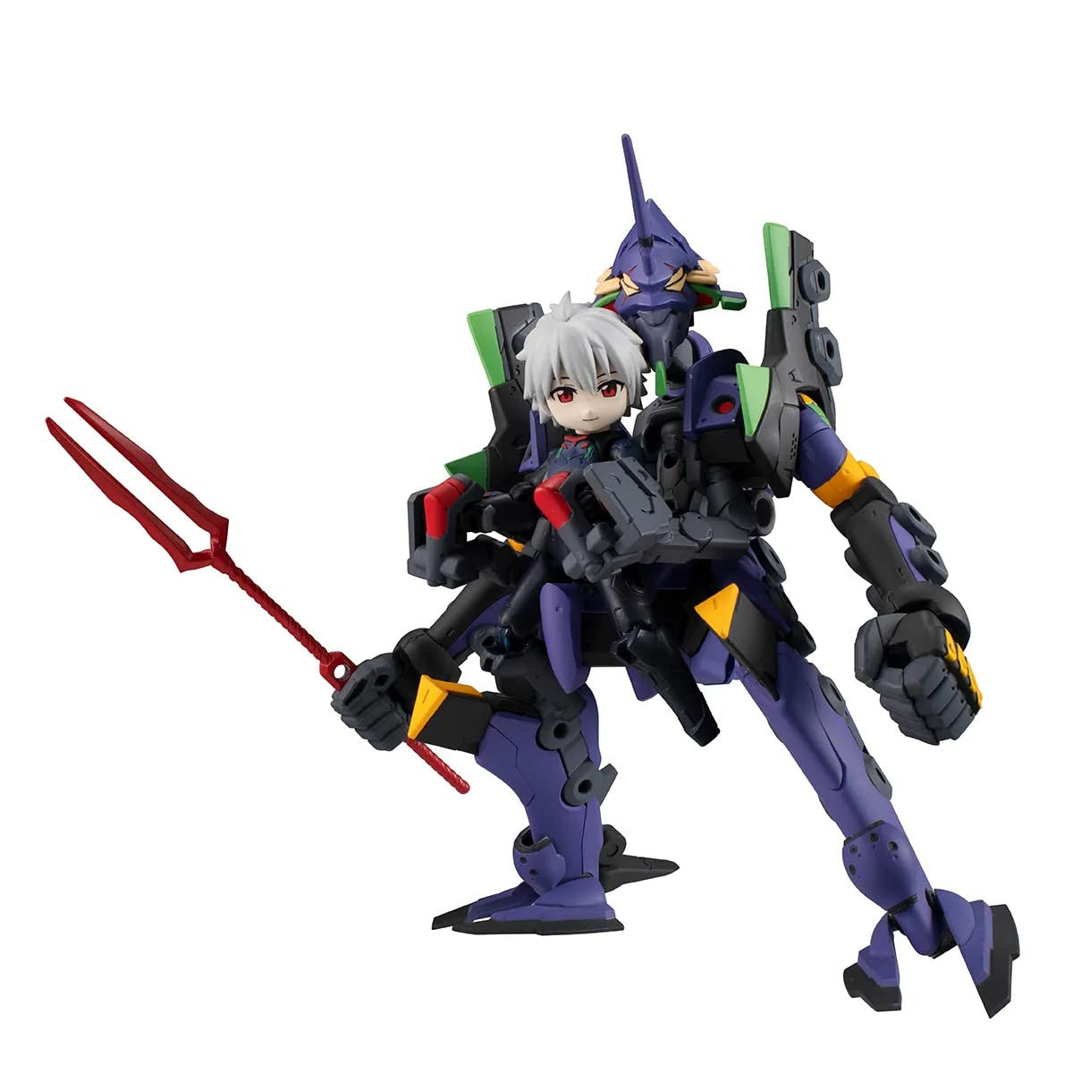 MegaHouse - Evangelion - Shinji Ikari, Kaworu Nagisa & Evangelion 13 (Theatrical Edition), Megahouse Desktop Army Figures