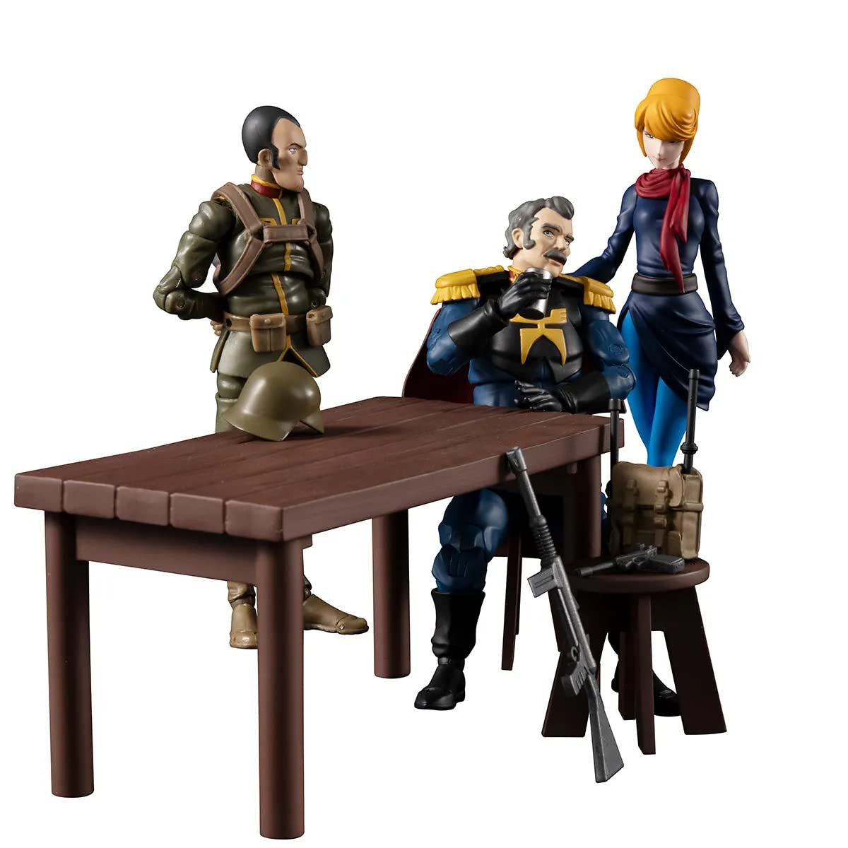 MegaHouse Gundam - Principality of Zeon (Team Ramba RAL Set with Gift) MegaHouse G.M.G Figure