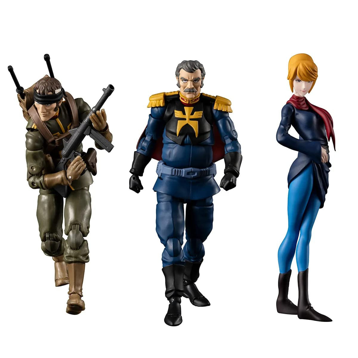 MegaHouse Gundam - Principality of Zeon (Team Ramba RAL Set with Gift) MegaHouse G.M.G Figure