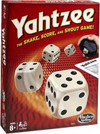 Hasbro Yahtzee Dice-Rollin Battle GameClassic Family Dice Game for All Ages 9504820