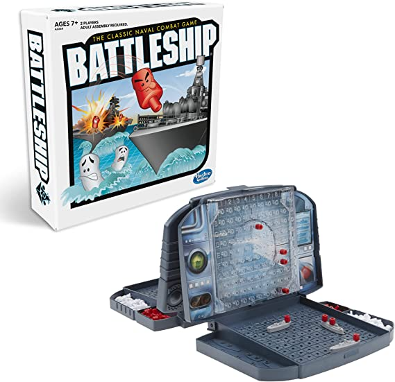 Battleship Classic Board Game Strategy Game Ages 7 and Up For 2 Players