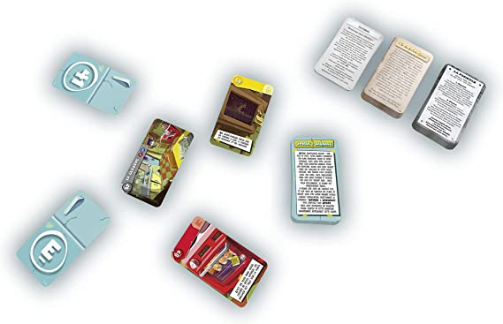 Asmodee Unlock Escape Adventures Card Game Escape Room Games for Adults and Kids for Ages 10 and up for 1 to 6 Players Average Playtime 60 Minutes UNL01