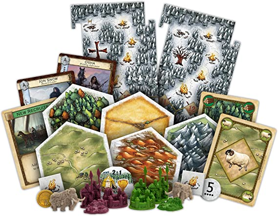 Catan Game of Thrones Board Game Extension for Adults and Family for Ages 14+ for 5 to 6 Players Average Playtime 60 Minutes CN3016