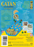 Catan Seafarers Board Game Extension for Adults and Family for Ages 10+ for 5 to 6 Players Average Playtime 60 Minutes CN3074