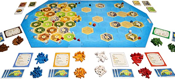 Catan Seafarers Board Game Extension for Adults and Family for Ages 10+ for 5 to 6 Players Average Playtime 60 Minutes CN3074