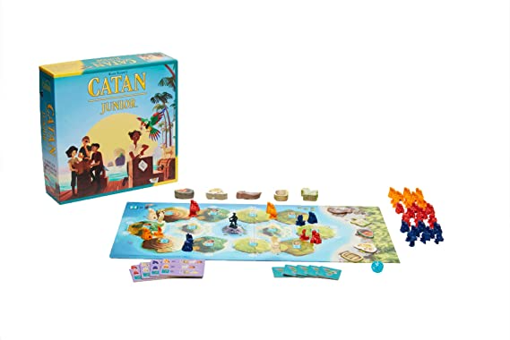 Catan Junior Board Game Base Game for Kids and Family for Ages 6+ for 2 to 4 Players Average Playtime 30 Minutes CSI-CN3025