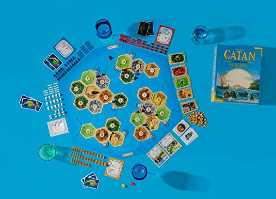 Catan Seafarers Board Game Expansion for Adults and Family for Ages 10+ for 3 to 4 Players Average Playtime 60 Minutes CSI-CN3073