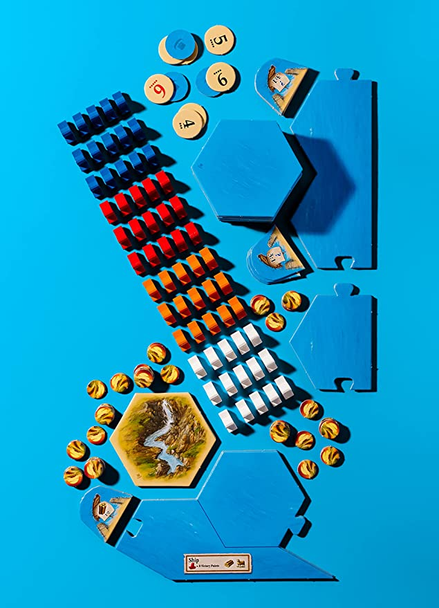 Catan Seafarers Board Game Expansion for Adults and Family for Ages 10+ for 3 to 4 Players Average Playtime 60 Minutes CSI-CN3073