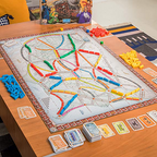 Asmodee Ticket to Ride North America Board Game Base Game for Adults and Family for Ages 8 and up for 2 to 5 Players Average Playtime 30 to 60 Minutes DOW-DO7201
