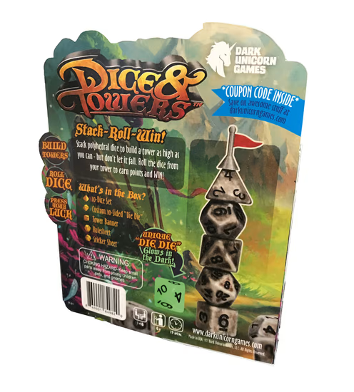 Dark Unicorn Games Dice & Towers Dice Game Set with Towers DUG-DT001