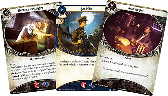 Fantasy Flight Games Arkham Horror The Card Game The Essex County Express Mythos Pack Ages 14 Plus 1 to 2 Players Avg Playtime 1 to 2 Hours FFG AHC04