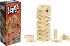 Hasbro Jenga Classic Wooden Block Stacking Game for Adults and Family for 1 or More Players Average Playtime 15 Minutes HSBA2120