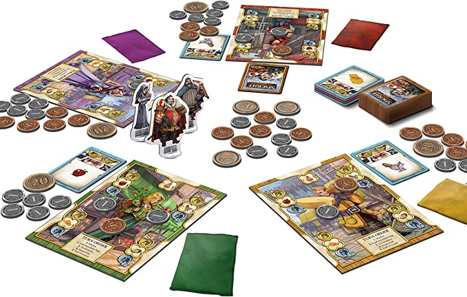 Asmodee CMON Sheriff of Nottingham 2nd Edition Board Game Bluffing Family Game for Ages 14 and up for 3 to 6 Players Average Playtime 60 Minutes SHF003