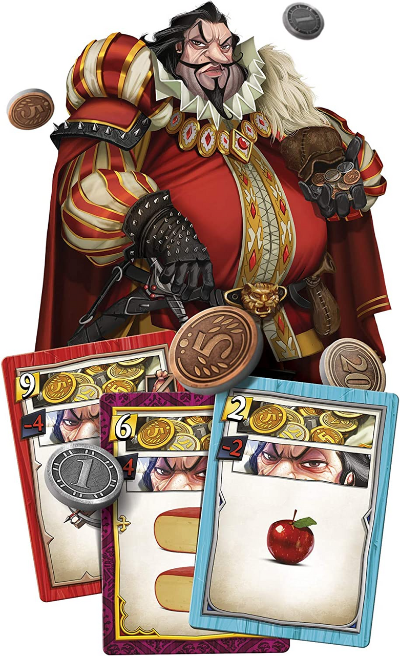 Asmodee CMON Sheriff of Nottingham 2nd Edition Board Game Bluffing Family Game for Ages 14 and up for 3 to 6 Players Average Playtime 60 Minutes SHF003