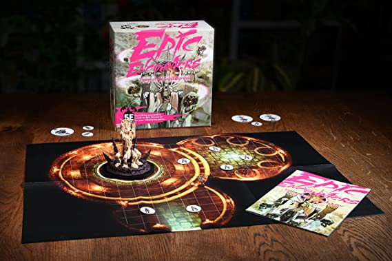 Epic Encounters Tower of The Lich Empress 1 Highly Detailed Miniature Dungeons and Dragons 5e Compatible Expansion by Steamforged Games forAges 14+