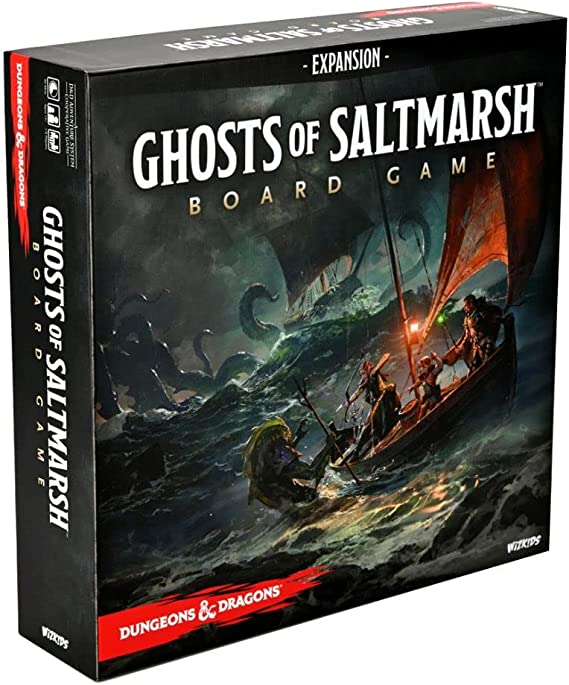 WizKids Dungeons & Dragons : Ghosts of Saltmarsh Adventure System Board Game Expansion (Premium Edition)