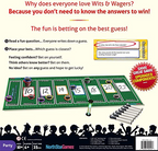 North Star Games Wits & Wagers Deluxe Edition Kid-Friendly Party and Trivia Board Game NSG-110