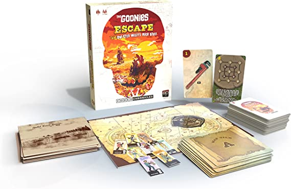 The Goonies: Escape with One-Eyed Willyâ€™s Rich Stuff - A Coded Chronicles Game | Escape Room Game for Kids & Adults | Featuring Puzzles and Goonies Characters | Officially Licensed Escape Room Game