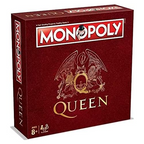 Monopoly Queen | Collectible Monopoly Game Featuring British Rock and Roll Band | Custom Game Board Featuring Familiar Artwork, Arenas, and More