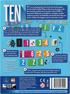 Alderac Entertainment Group TEN Board Game Push Your Luck Auction Board Game for Adults and Family for 1 to 5 Players Average Playtime 15 to 30 Minutes AEG7100
