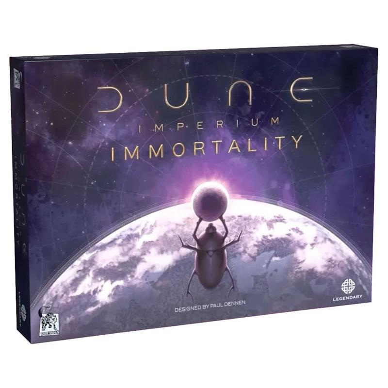 Dire Wolf Dune Imperium Immortality Board Game Strategic Deck Building, Sci-Fi Adventure, Competitive Gameplay, DWD01012