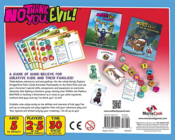 No Thank You Evil Board Game