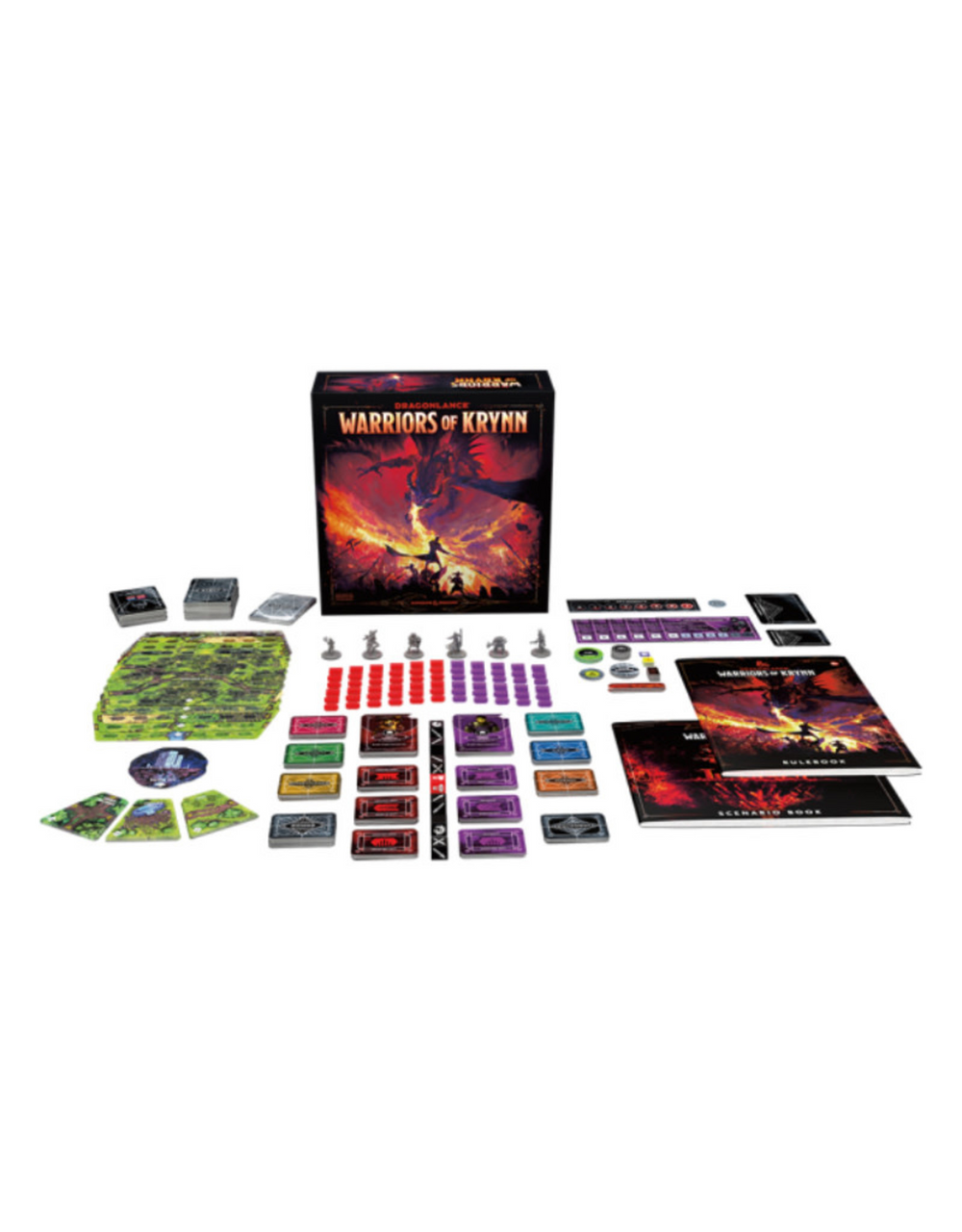 Dungeons & Dragons: Dragonlance - Warriors of Krynn Board Game