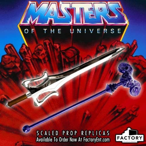 Factory Entertainment Masters of The Universe Skeletor Havoc Staff Scaled Prop Replica Violet Standard