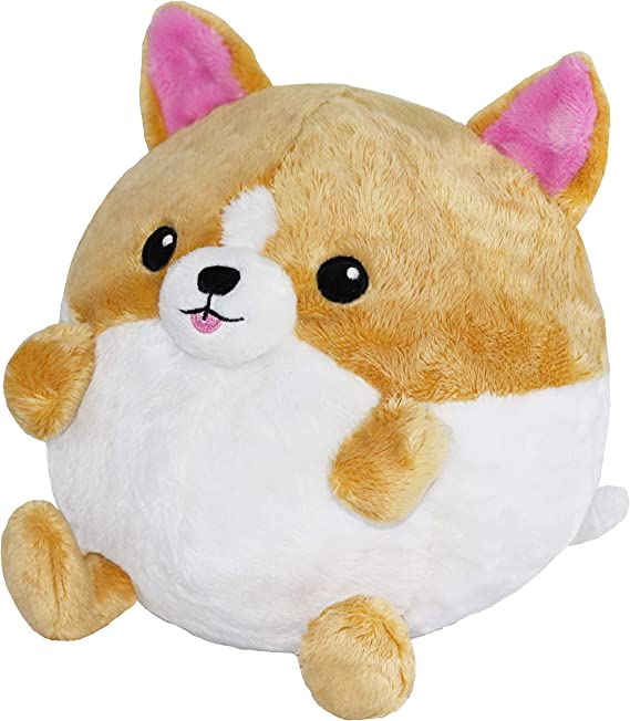 Squishable Undercover Corgi in Santa 7 Inch Toy