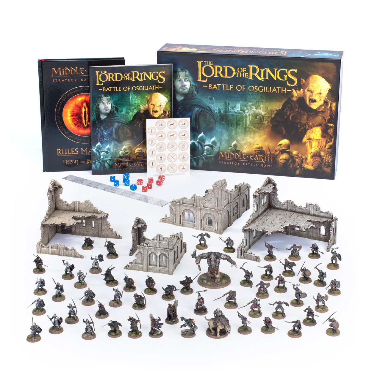 Games Workshop Lord of The Rings Middle Earth Battle of Osgiliath 30-70