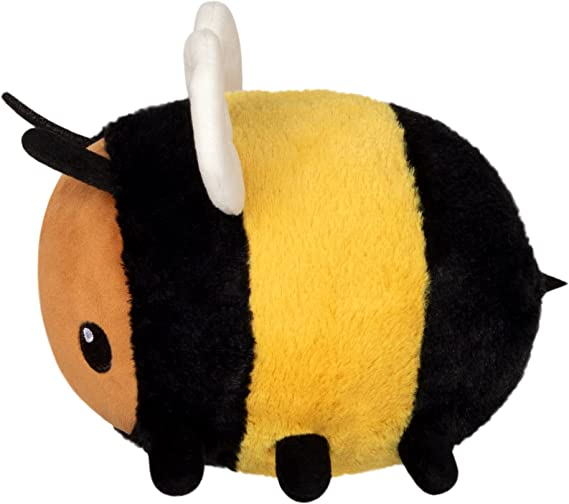 Squishable Snugglemi Snackers Fuzzy Bumblebee 5 Inch Plush Toy