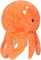 Squishable Mini Cute Octopus - Coral 7 Inch Plush Toy