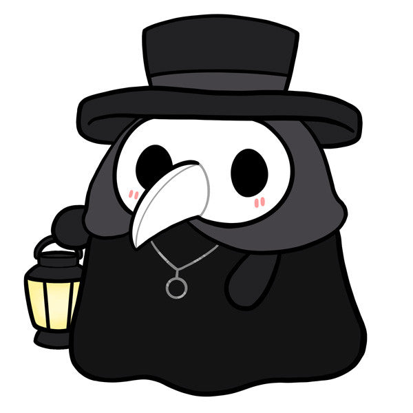Squishable Mini Plague Doctor 7 Inch Plush Toy