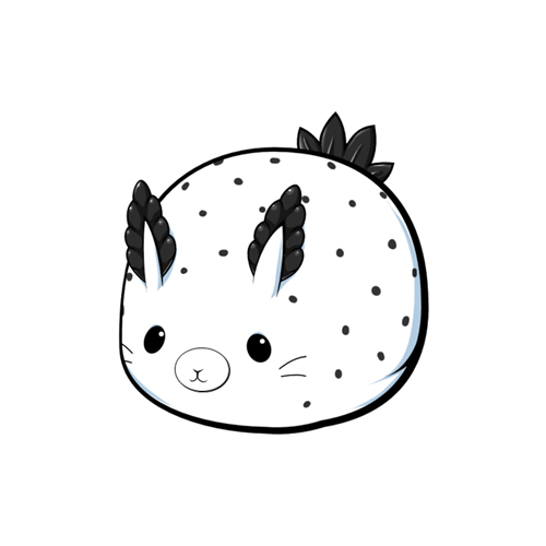 Squishable Mini Sea Bunny 7 Inch Plush Toy