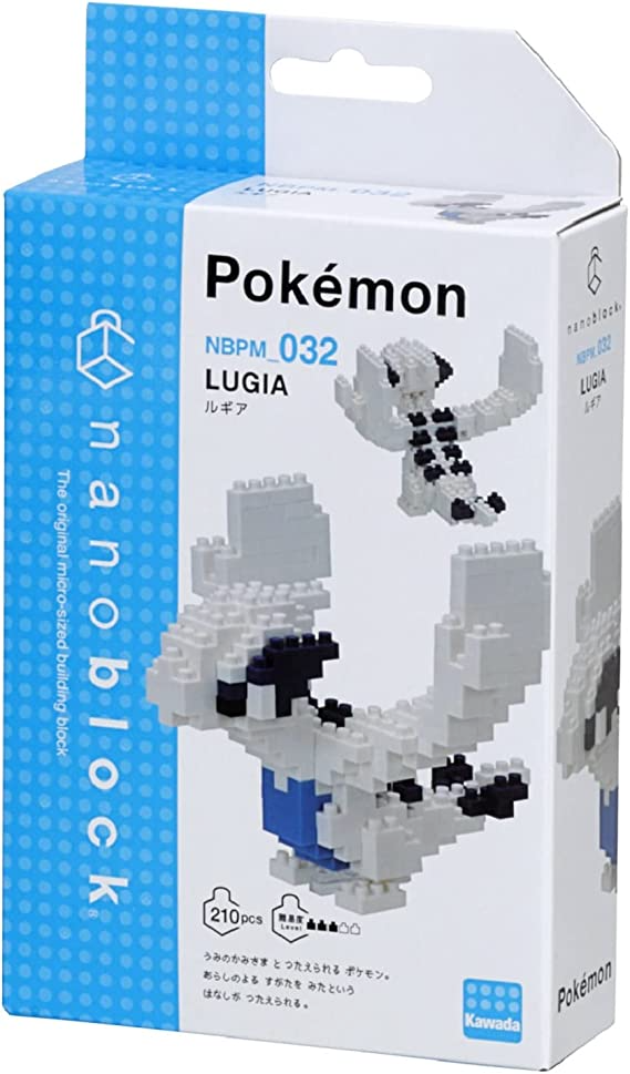 KAWADA Nanoblock Pocket Monsters Rugia NBPM_ 032