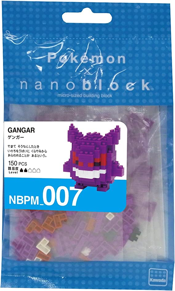 Nanoblock Nbpm007 Nb - Gengar - Pokemon Building Kit