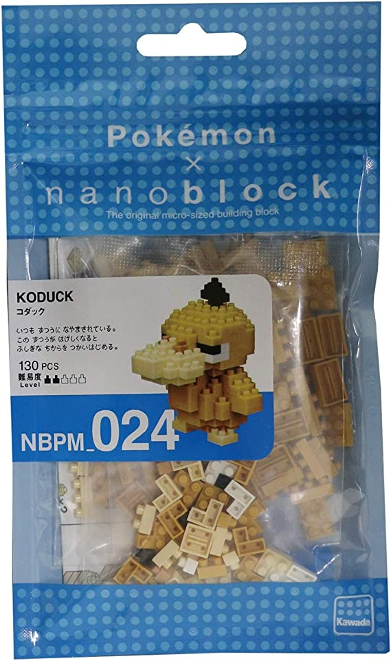 Nanoblock Pokemon Psyduck Building Kit