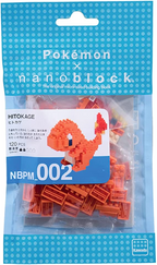 Nano Block Pokemon Charmander Building Kit