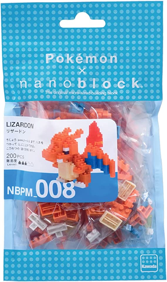 Nanoblock Pokemon Charizard Building Kit