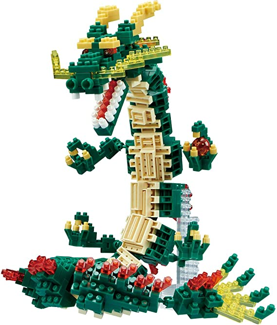 Nanoblock Dragon Renewal Fantastic Animal Nanoblock's Advanced Hobby Series Building Kit