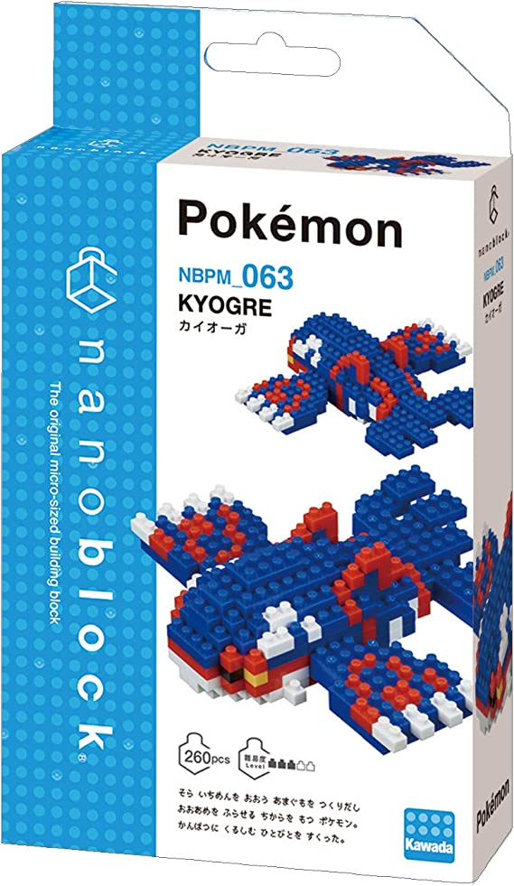 Nanoblock Kyogre nanoblock Pokemon Series Building Kit